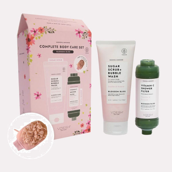 Complete Body Care Set. Filter + Sugar Scrub + Loo