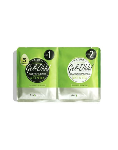 1 stk. Gel-Ohh Jelly Spa Pedi Bath - Green Tea