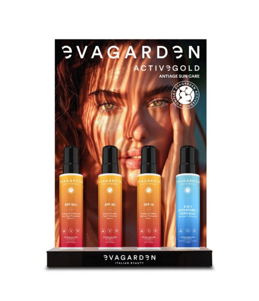 Display: ACTIVEGOLD Antiage Sun. Opstartspakke